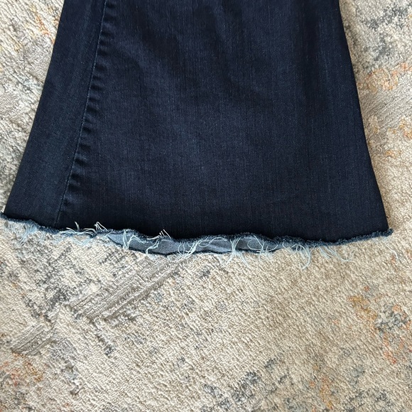 Judy blue flare leg high-rise dark blue denim jeans women’s size 5/27 - Picture 5 of 8